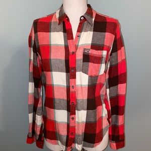 Flannel button down shirt